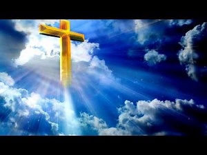 Video background loop Power of the Cross light effects