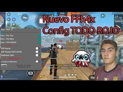 Como usar el nuevo ffh4x v119 TODO ROJO Config y QUE ACTIVAR
