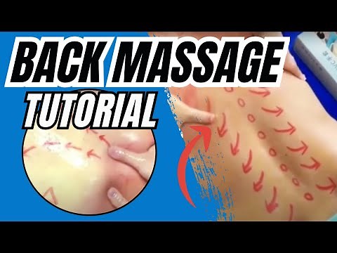 COMPLETE BACK MASSAGE TUTORIAL 💆‍♂️ Step-by-Step Techniques for Pain Relief & Relaxation