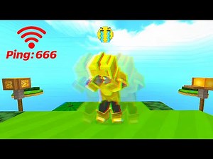 Can I Play Bedwars With Highest Ping? | Blockman Go Bedwars
