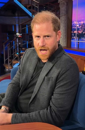 Prince Harry Lip Syncs on Late Show with Stephen Colbert