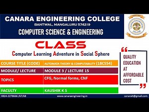VTU ATC (18CS54) [ normal forms, CNF ] (M3 L15)