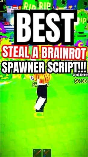 STEAL A BRAINROT SPAWNER SCRIPT! | SPAWN ANY BRAINROT - USE BEFORE PATCH! #shorts #youtubeshorts