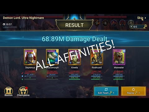 UNKILLABLE CLANBOSS UNM with Roshcard, Maneater, and Kreela