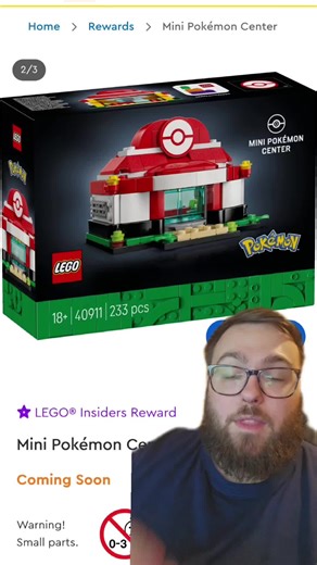 Greg Shrubb on Instagram: "MINI LEGO POKEMON CENTRE is an Insiders reward #lego #legopokemon #pokemon #legos #pokemoncentre #legoleaks"