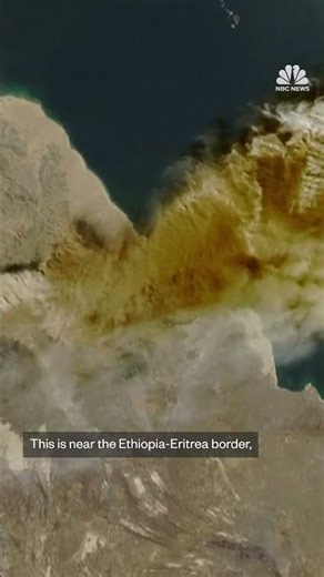 Ethiopian volcano records first eruption in 12 millennia
