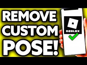 How To Remove Custom Pose Roblox (Very Easy!)