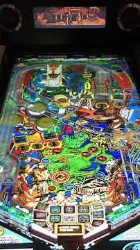 Jurassic Park Visual Pinball Review and Gameplay - 8.6 - Data East