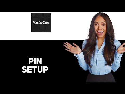 How to set up a mastercard PIN
