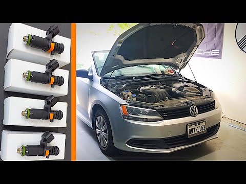 How To Replace VW Jetta Fuel Injectors, MK6 2011-2018 2.0L
