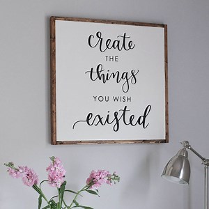 How to Make a DIY Wood Sign & Free Printable! - Angela Marie Made