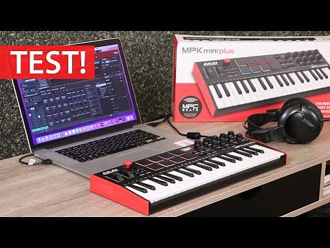 Klawiatura sterująca Akai MPK Mini Plus [ TEST/REVIEW]