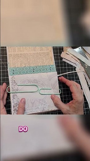 Bookbinding Tip: Center Your Signatures Perfectly! #shorts