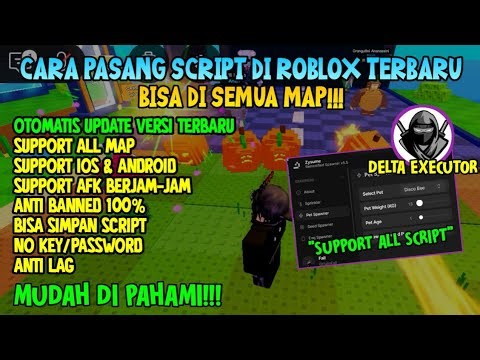 Cara Pasang Script di Roblox Terbaru‼️Menggunakan Delta Executor | Support IOS & ANDROID!