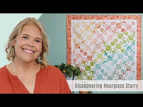How to Make a Disappearing Hourglass Starry Quilt - Free Quilting Tutorial