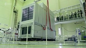 Our ESTEC Test Centre shaker tables are typically used to test satellites against the take-off vibrations of a rocket launch. But recently the Hydra multi-axis hydraulic shaker, the centre’s single most powerful shaker, was used to subject an 8-tonne cooling system to a simulated earthquake.... Details: http://www.esa.int/spaceinimages/Images/2018/05/Shaker_test_of_8-tonne_cooling_system | ESA - European Space Agency