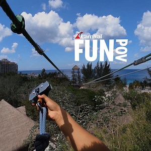 345K views · 1.5K reactions | Zip lining - one fun way to get your heart racing! What’s your favorite way to get some adrenaline? #ChooseFun #Carnival | Carnival Cruise Line | Facebook