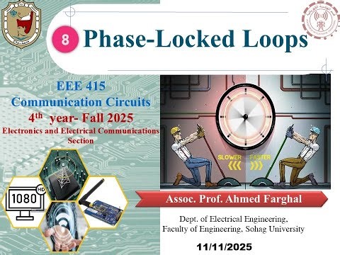 Lec 8 Phase Locked Loops Part 1