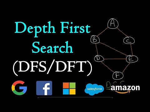 Depth first search | DFS | Depth first traversal