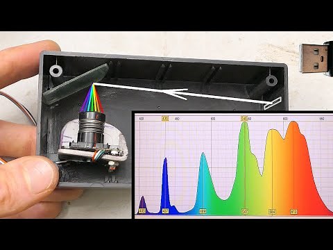 Building a DIY spectrometer