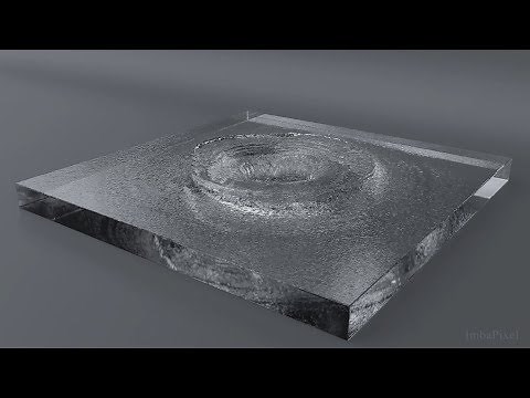 Water Wave. Fluid Simulation