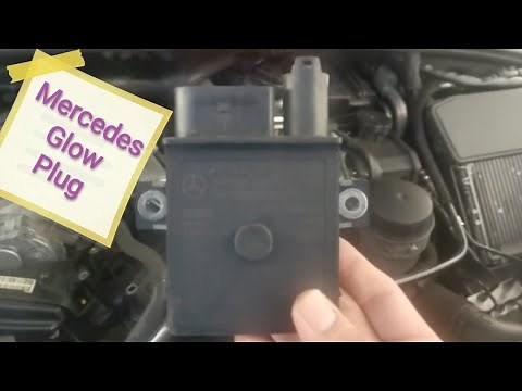 OM642 Mercedes Glow Plug Control Module Removal