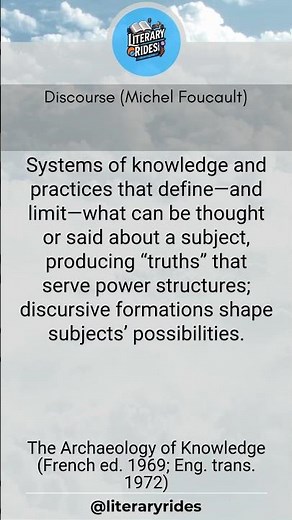Discourse by Michel Foucault Explained!