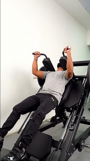 Leg Press Hack Squat Combo Pro