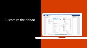 Video: Customize the ribbon