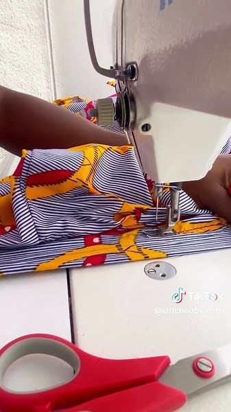 Elastic Waistband with Drawstring Sewing Tutorial