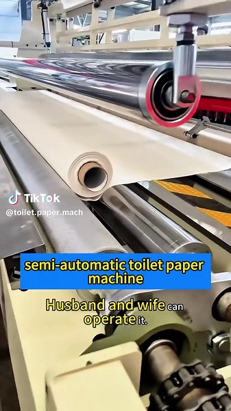 Toilet Paper Machine on TikTok