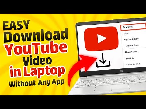 (EASY) How To Download YouTube Video in Laptop or PC Without Any App | Latest Tutorial