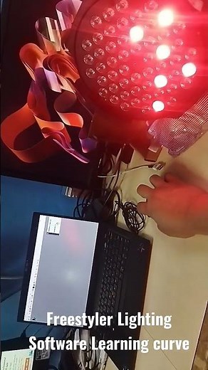 Freestyler Dmx software Exploring