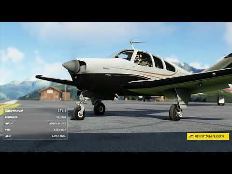 Microsoft Flight Simulator 2020 Bonanza V35B with fully functional cockpit