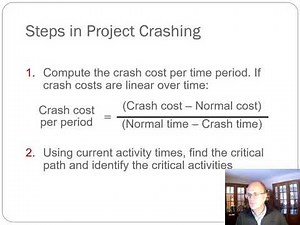 Crashing a Project - Project Management Concepts