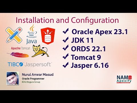 How to install and configure Oracle Apex 23 with ORDS 22, Tomcat and Jasper Report on Oracle Linux
