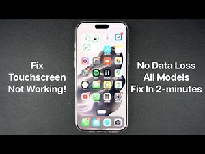 How To Fix iPhone Touchscreen Not Working | Fix In 2 Minutes!