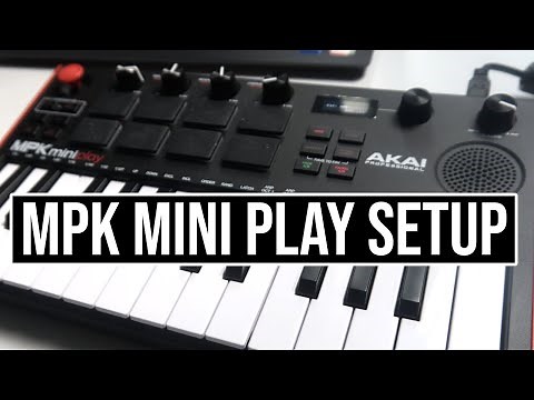 AKAI MPK MINI PLAY MK3 Complete Setup -Registration, Software Download, and Installation Walkthrough