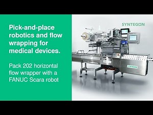Doboy Pack 202 Flow Wrapper: Medical Test Device Packaging