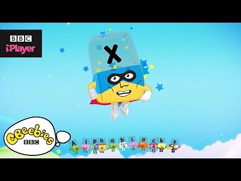 Learn letter "x" with the Alphablocks Magic Words | CBeebies