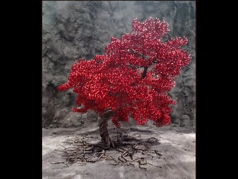 Making a wire tree sculpture ‪@odinseyeart‬