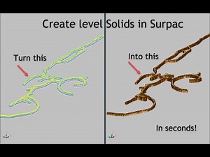 Essential Surpac - Create Level Solids