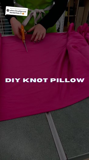 DIY Knot Pillow Tutorial: Creative Bedroom Decor Ideas