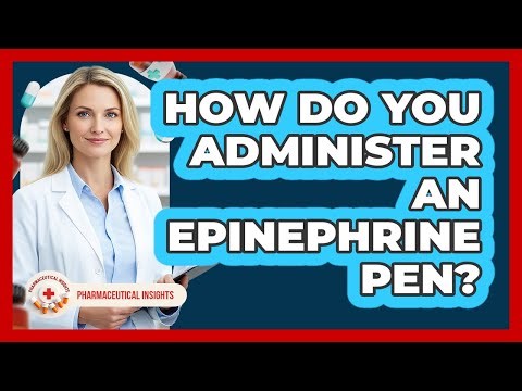 How Do You Administer An Epinephrine Pen?