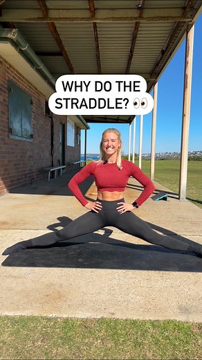 Unleash your straddle! 🔥💪 So the big question.... why even do this exercise?! Well, here’s just a few reason: ✨ Picture this: as you stretch your legs apart in a wide straddle position, you’ll feel those muscles in your inner thighs, hips, and lower back engage like never before. The magic happens when you isolate these muscles and give them the attention they deserve! 💥 🔒 Flexibility Boost: By incorporating the isolated straddle exercise into your routine, you’ll gradually improve your rang