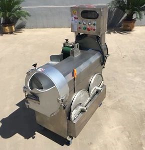 [Hot Item] Electric Multifunction Cabbage Cutter Commercial Stainless Steel Double-End Cutting Machine