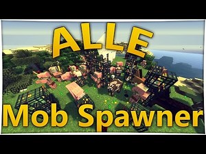 Minecraft Monster Spawner bauen COMMAND - Mob Spawner abbauen [Minecraft Deutsch]