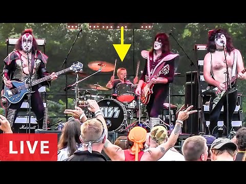 LOVE GUN - KISS LIVE (9 year old Drummer)