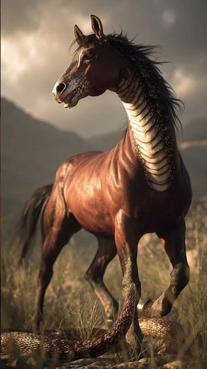 Epic Horse to Snake Hybrid Transformation | Unreal Creature Morph Animation