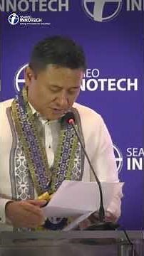 Sec. Sonny Angara's Inspiring Message at the 16th INNOTECH International Conference